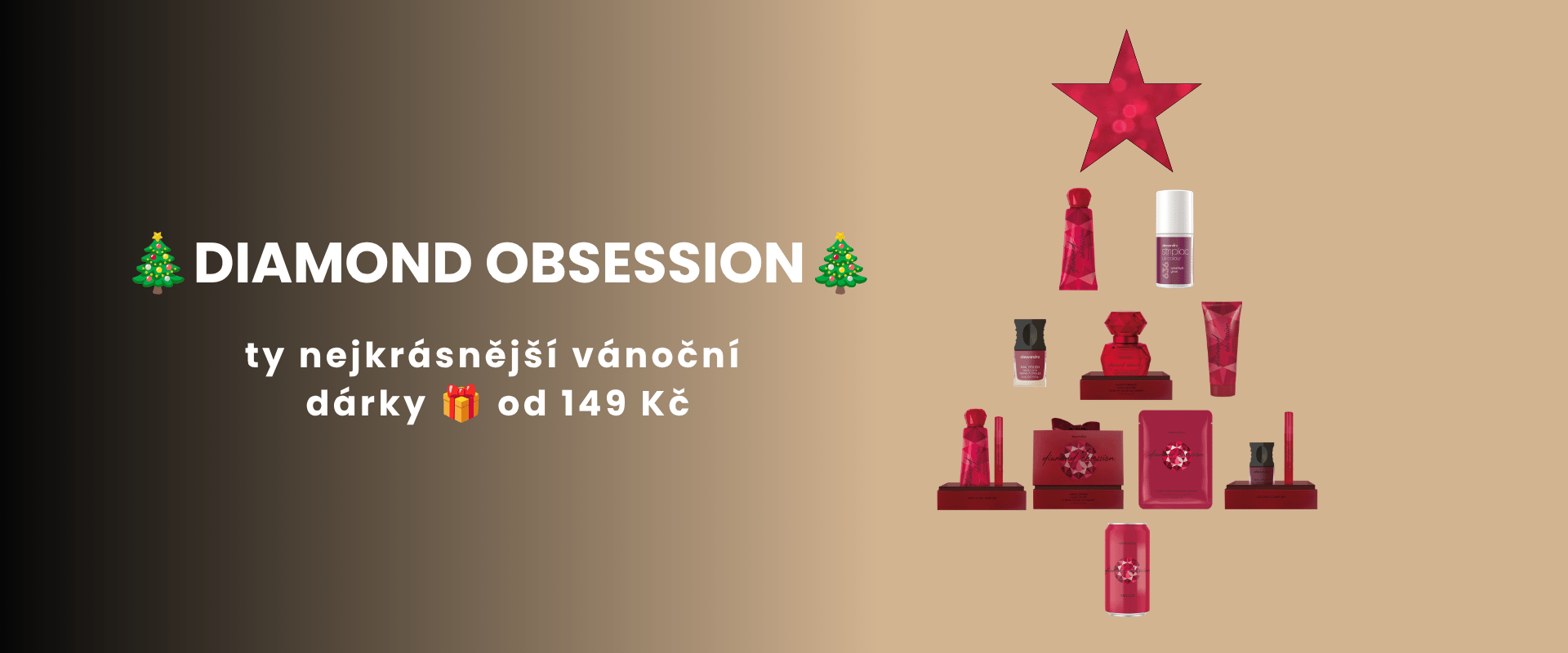 🎄DIAMOND🎄 OBSESSION Striplac sady, laky, krémy a další ... (1)
